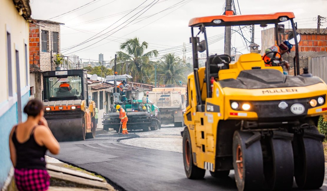 Ruas de Bebedouro passam por obras de requalificação