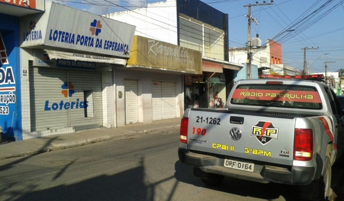 Casa Lotérica de Arapiraca é assaltada pela segunda vez este ano