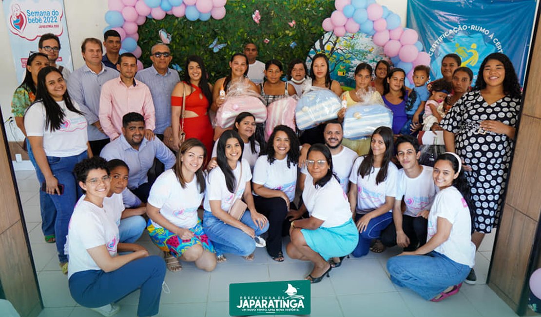 Comissão do Selo Unicef em Palmeira realiza XIV Semana do Bebê