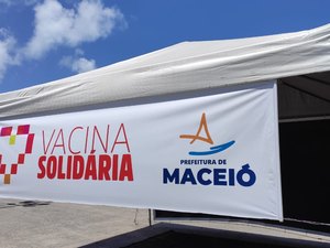 Maceió lança campanha de arrecadação de alimentos e itens de higiene pessoal durante vacinação