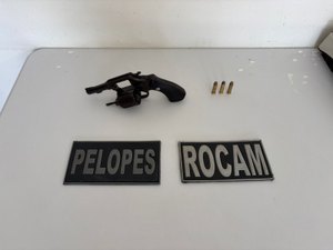 Homem é preso por posse irregular de arma de fogo em Cacimbas, em Arapiraca