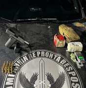 Homem é preso com maconha e cocaína no município de São Miguel dos Milagres
