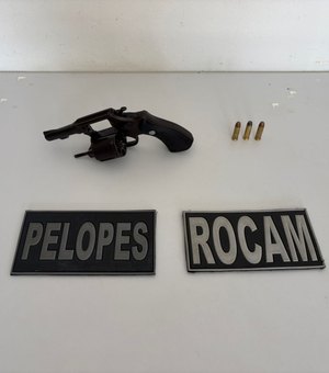 Homem é preso por posse irregular de arma de fogo em Cacimbas, em Arapiraca
