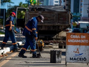 Infraestrutura realiza mutirão para recuperação de vias em percurso do Ironman 70.3