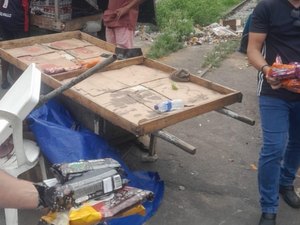 Vigilância Sanitária apreende 250 kg alimentos estragados em Maceió
