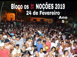 Bloco “100 Noções” desfilará dia 24 de fevereiro em mais uma prévia carnavalesca de Penedo