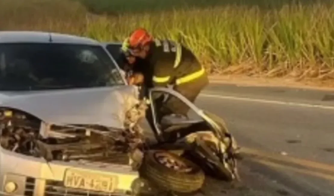 Guarda municipal de Delmiro Gouveia morre em acidente grave na BR-104
