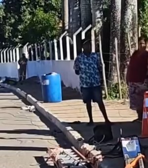 Homem morre após ser atingido por poste durante serviço de energia em São Miguel dos Campos