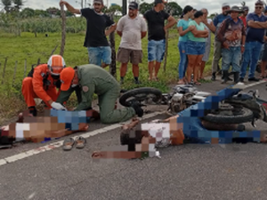 Uma pessoa morre e outra fica gravemente ferida em queda de moto na AL-115