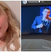 Luísa Sonza posta vídeo assistindo ao show de Whindersson e web reage: 'Ainda shippo'