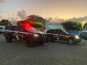 Operação da Polícia Civil contra o tráfico de drogas prende três pessoas em Batalha