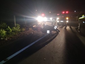 Colisão entre motos deixa feridos em Girau do Ponciano