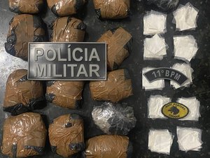 Relatório da PM registra 22 armas de fogo e quase 20 quilos de drogas apreendidas durante a última semana durante