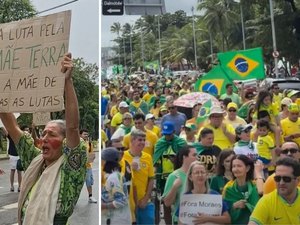 PL da Devastação e Fora Lula: manifestações movimentam fim de semana na capital