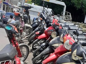 BPRv realiza operações de transito e apreende mais de 20 motocicletas, em Maceió