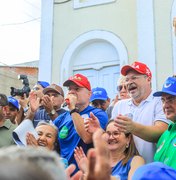 Com Dário Roberto, Renan Filho mobiliza multidão em Feira Grande