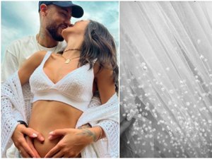 Grávida de Neymar, Bruna Biancardi escolhe vestido e web aponta casamento