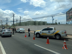 BPRv realiza Operação na AL-105 e na Avenida Cachoeira do Meirim