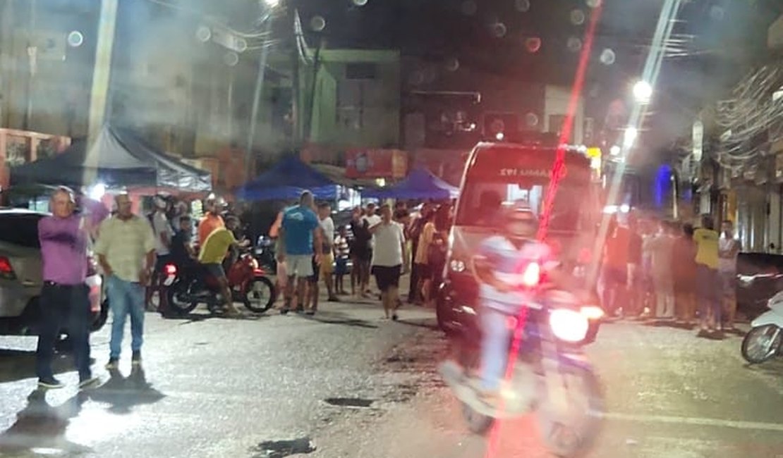 Acidente de moto deixa homem ferido em Porto Calvo