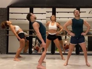 Juliana Paes mostra gingado ao dançar música de Anitta: 'Aprendendo ainda'