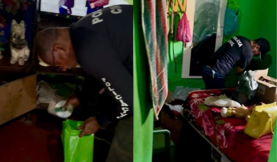 Polícia cumpre mandado contra homem e apreende 23 DVDs no município de Taquarana