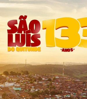 Prefeitura divulga programação completa dos 133 anos de São Luís do Quitunde