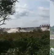 [Vídeo] Ponte entre Tocantins e Maranhão desaba e deixa uma pessoa morta