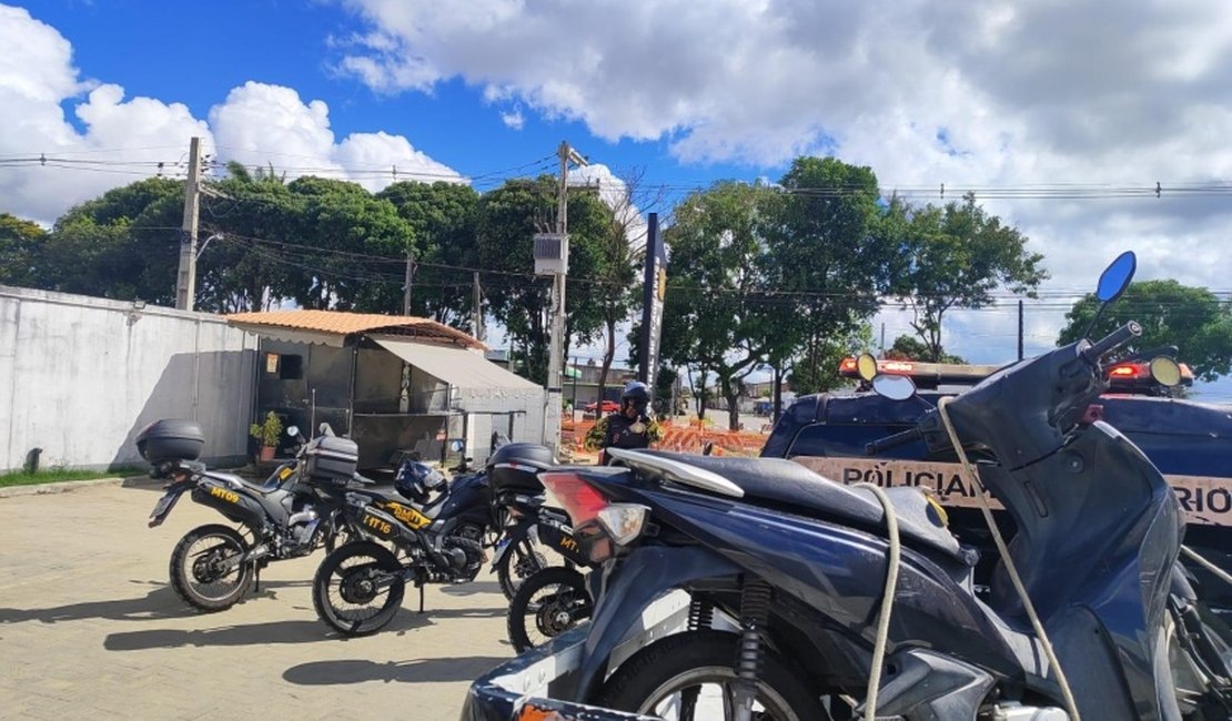 DMTT flagra motoneta roubada durante ronda no último final de semana na Jatiúca