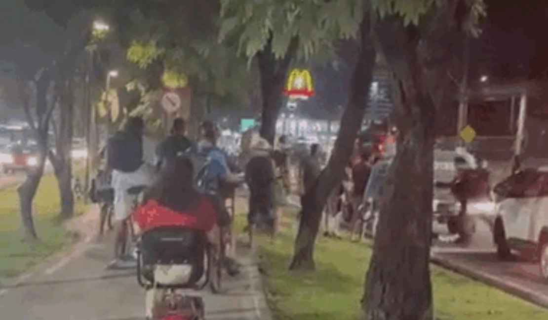 Tentativa de assalto termina com suspeito morto na Av. Fernandes Lima, em Maceió