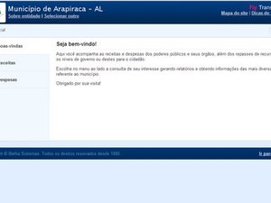 Prefeitura diz que cumprirá prazo para criar portal