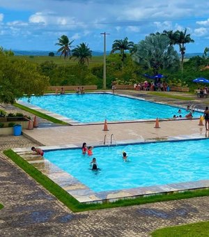 Parque Aquático do Clube do Servidor de Arapiraca estará fechado neste fim de semana