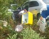 [Vídeo] Após madrugada de trabalho, carro de vendedor ambulante cai em ribanceira na AL-413