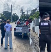 Polícia prende homem e apreende fios de cobre e arma de fogo durante operação em Maceió