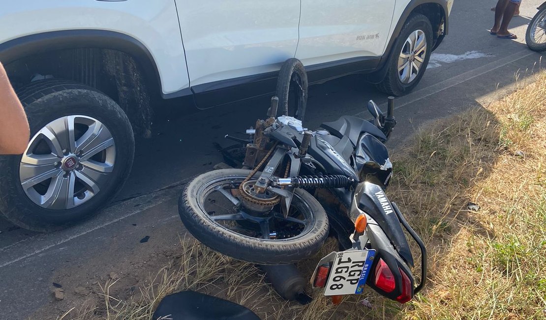 Motociclista morre em grave acidente na  AL-486, em Craíbas