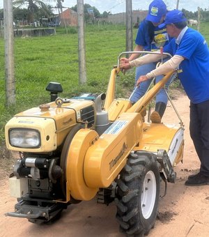 Mini Tratores chegam a Arapiraca e fortalecem a agricultura familiar no Cinturão Verde