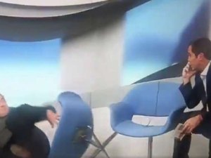 Muricy Ramalho cai no 'Bem Amigos' e vira piada na web