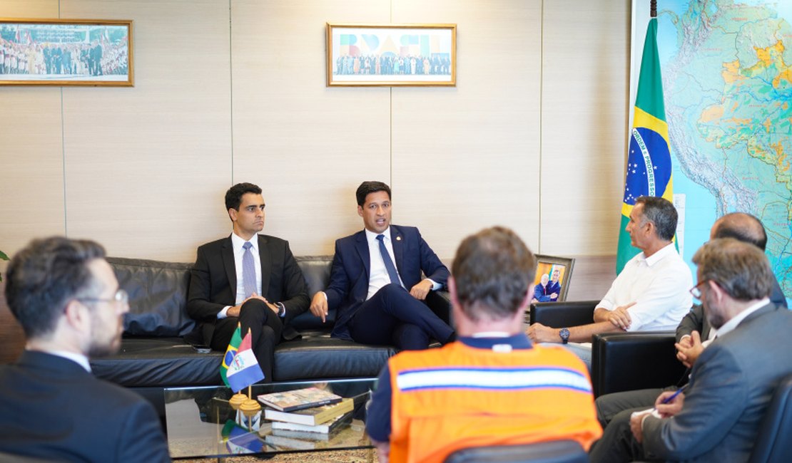 Prefeito JHC alinha plano de trabalho no Ministério de Desenvolvimento para reduzir danos causados pela Braskem