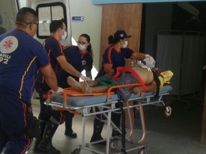 Idoso morre após cair de andaime improvisado