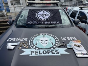 Jovem é preso em flagrante com maconha e crack em Messias