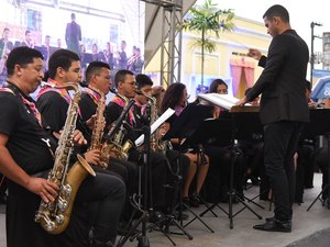 Bosque das Arapiracas recebe show de aniversário da Filarmônica Divina Harmonia