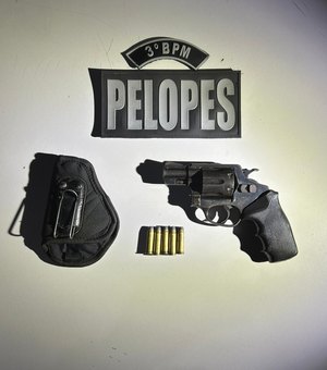 Suspeito de tentar matar cunhada é preso com revólver e mandado em aberto em Limoeiro de Anadia