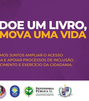 MP lança campanha de incentivo à leitura e convida a sociedade a doar livros