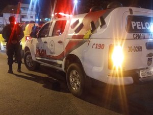 Assaltante rouba moto e é baleado em Arapiraca