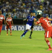 Com gol de Thiago Potiguar, CSA vence clássico com CRB. na Copa do Nordeste