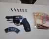 Polícia Militar flagra casal com arma de fogo durante abordagem em Murici