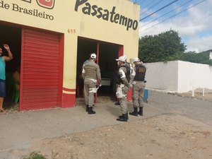 Com decisão do TJ, PM atua para garantir fechamento do comércio em Teotônio Vilela