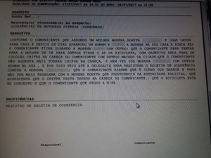 Homem diz ser 'corno dos grandes' e registra boletim contra companheira