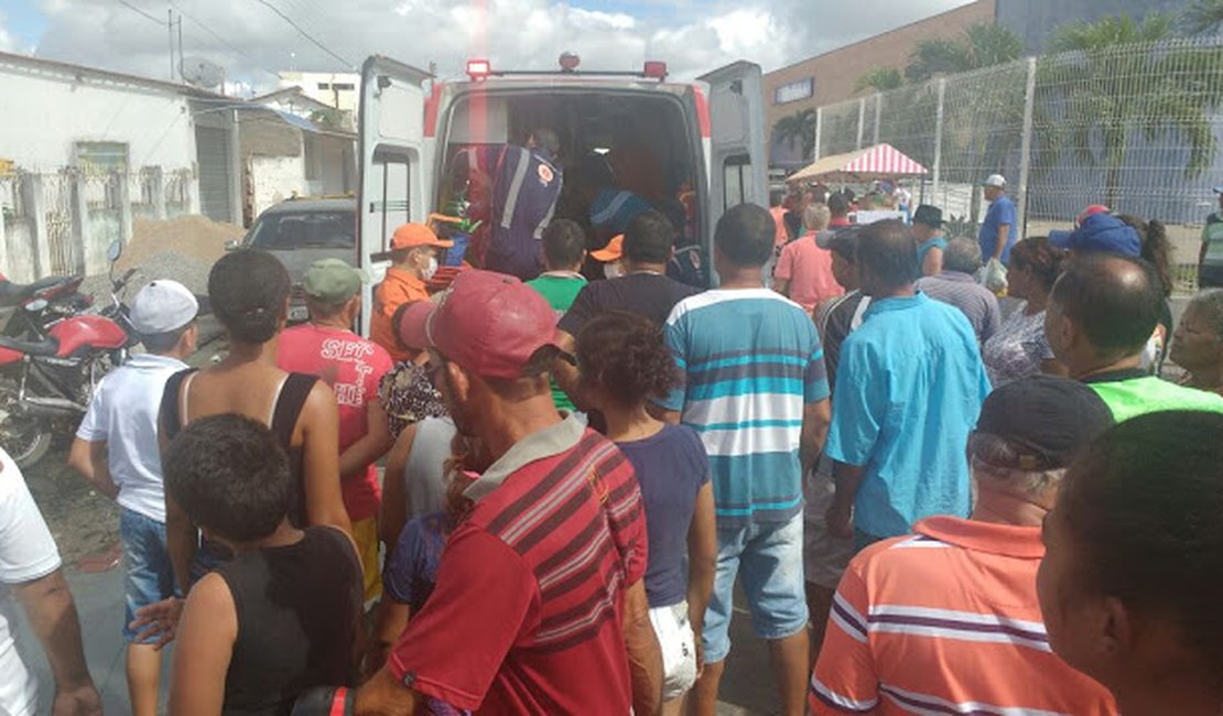 Após sofrer infarto em feira de Arapiraca, idoso morre em hospital 