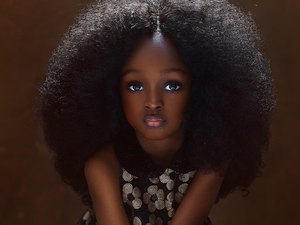 Menina de 5 anos da Nigéria é considerada a 'garota mais bonita do mundo'