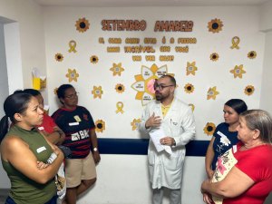 Hospital de Emergência do Agreste desenvolve atividades de acolhimento durante o Setembro Amarelo